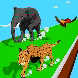 Animal Transform Race 3d
