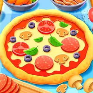 Baking Pizza