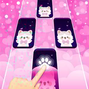 Cat Tiles Cute Piano Game