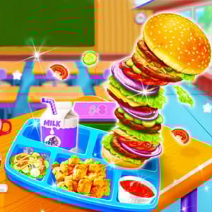Cooking Lunch At School