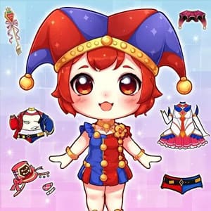 DIY Anime Doll Dress Up
