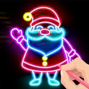 Draw Glow Christmas