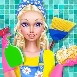 Fashion Doll - House Cleaning