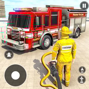 Fire Truck Rescue Simulator