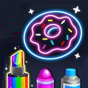 Kids Glow Paint Game