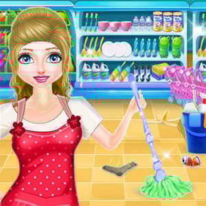 Supermarket Girl Cleanup