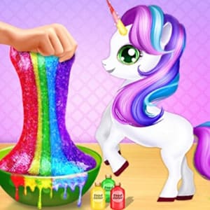 Unicorn Slime Cooking 1